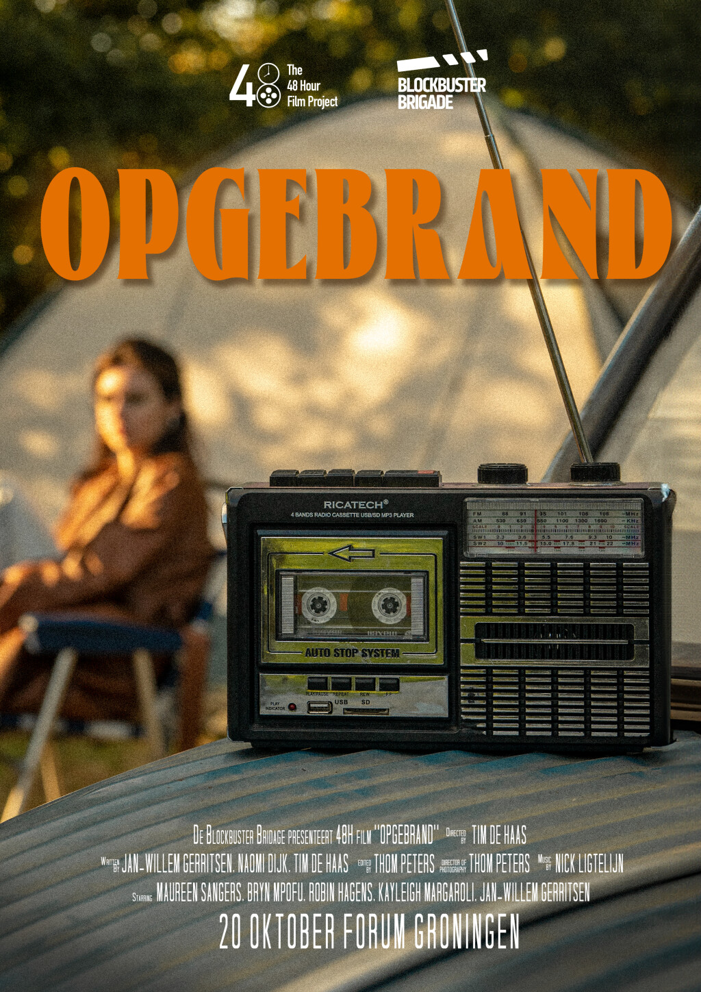 Filmposter for Opgebrand